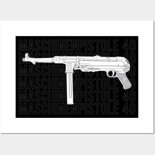 Maschinenpistole 40 (MP-40) Posters and Art